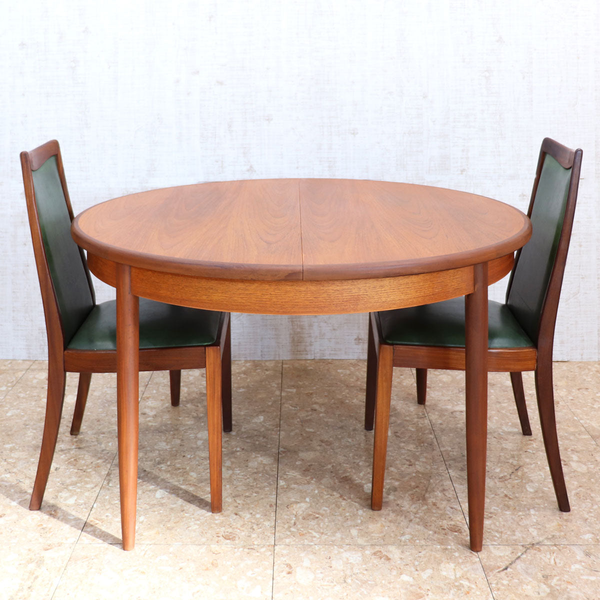 G-PLAN フレスコ ラウンドエクステンションテーブル 椅子別 ジープラン G-PLAN Fresco ラウンド ダイニングテーブル