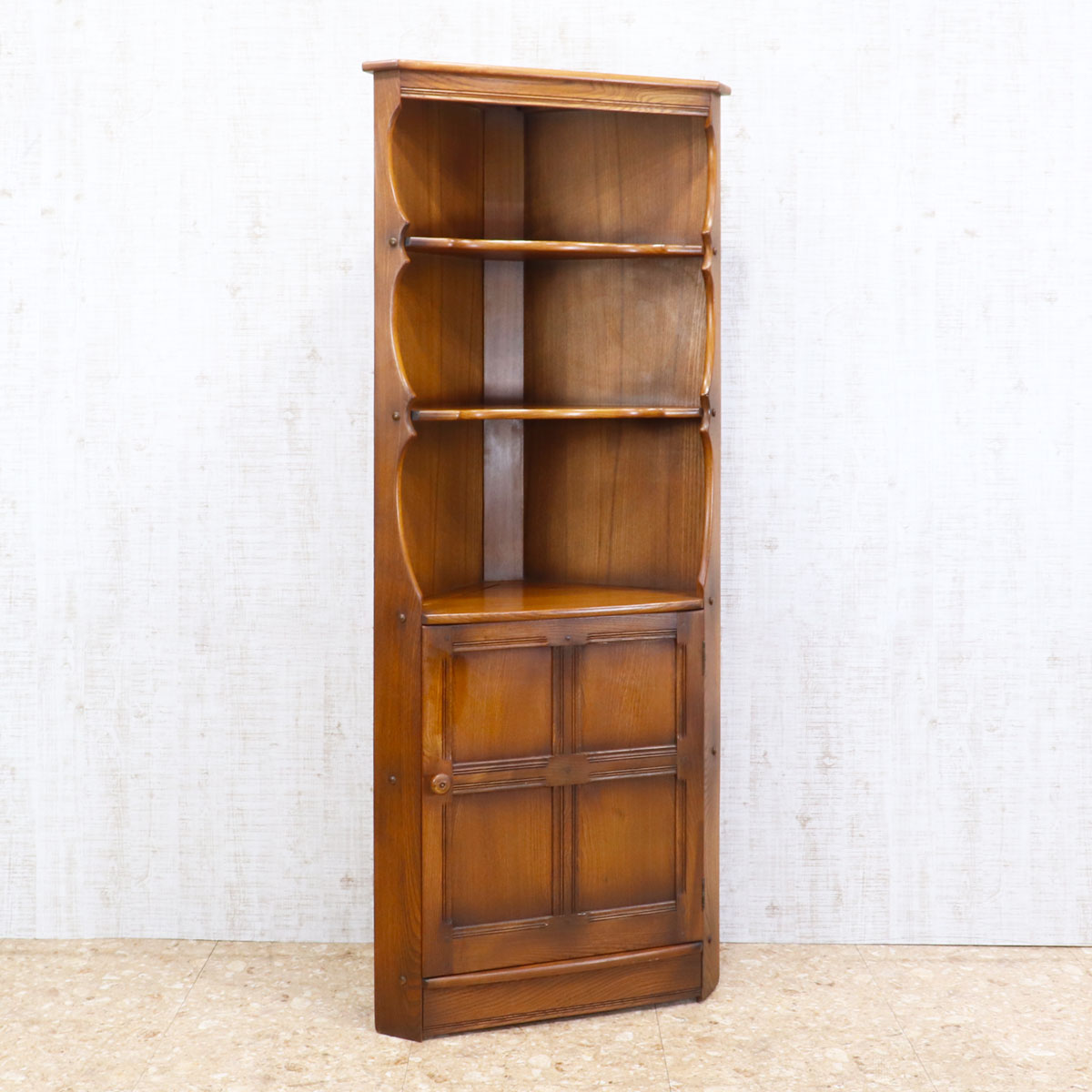 アーコール ERCOL ヴィンテージ コーナーシェルフ – studio MID