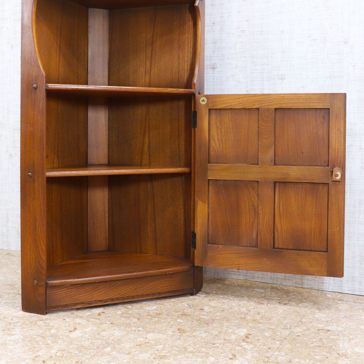 アーコール ERCOL ヴィンテージ コーナーシェルフ