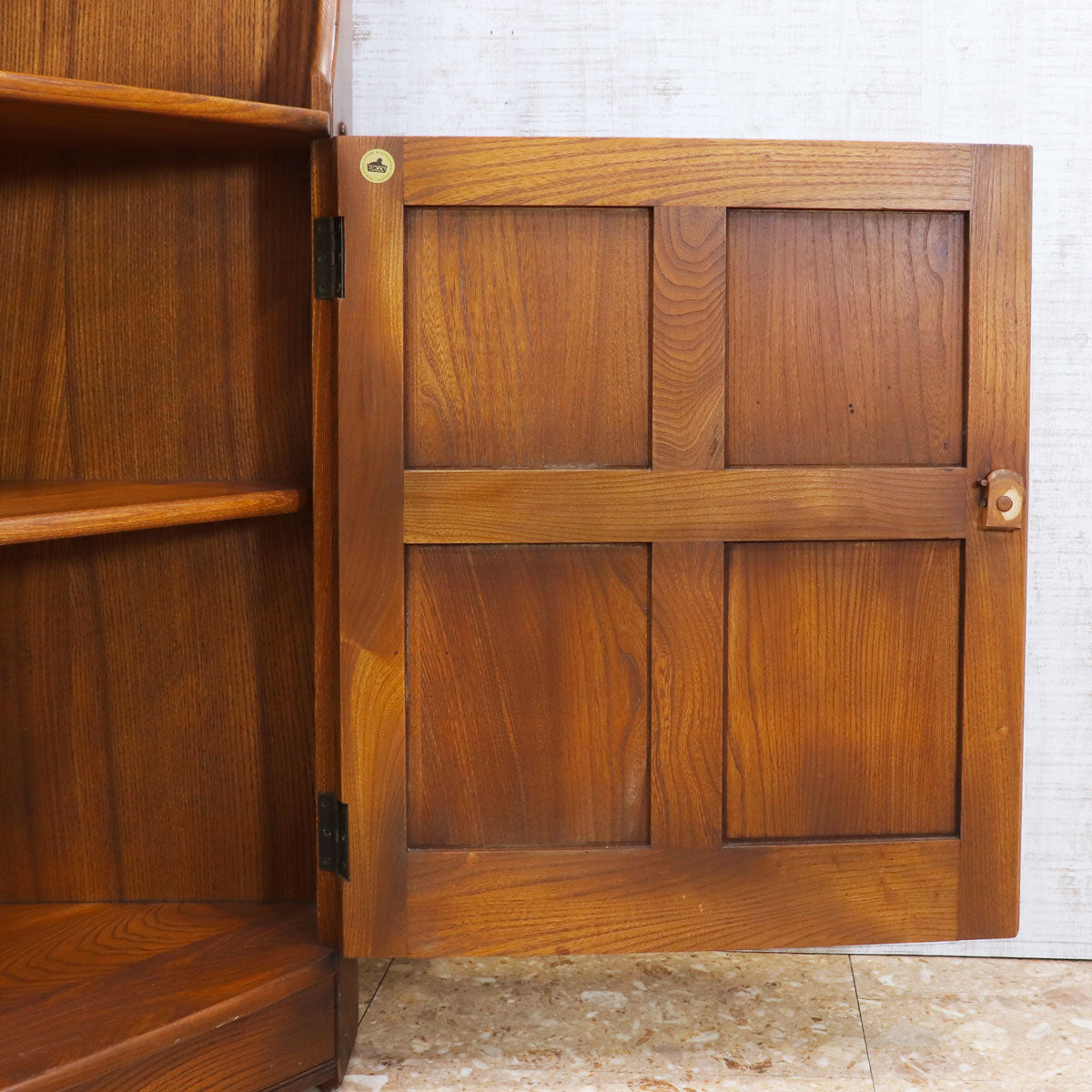 アーコール ERCOL ヴィンテージ コーナーシェルフ