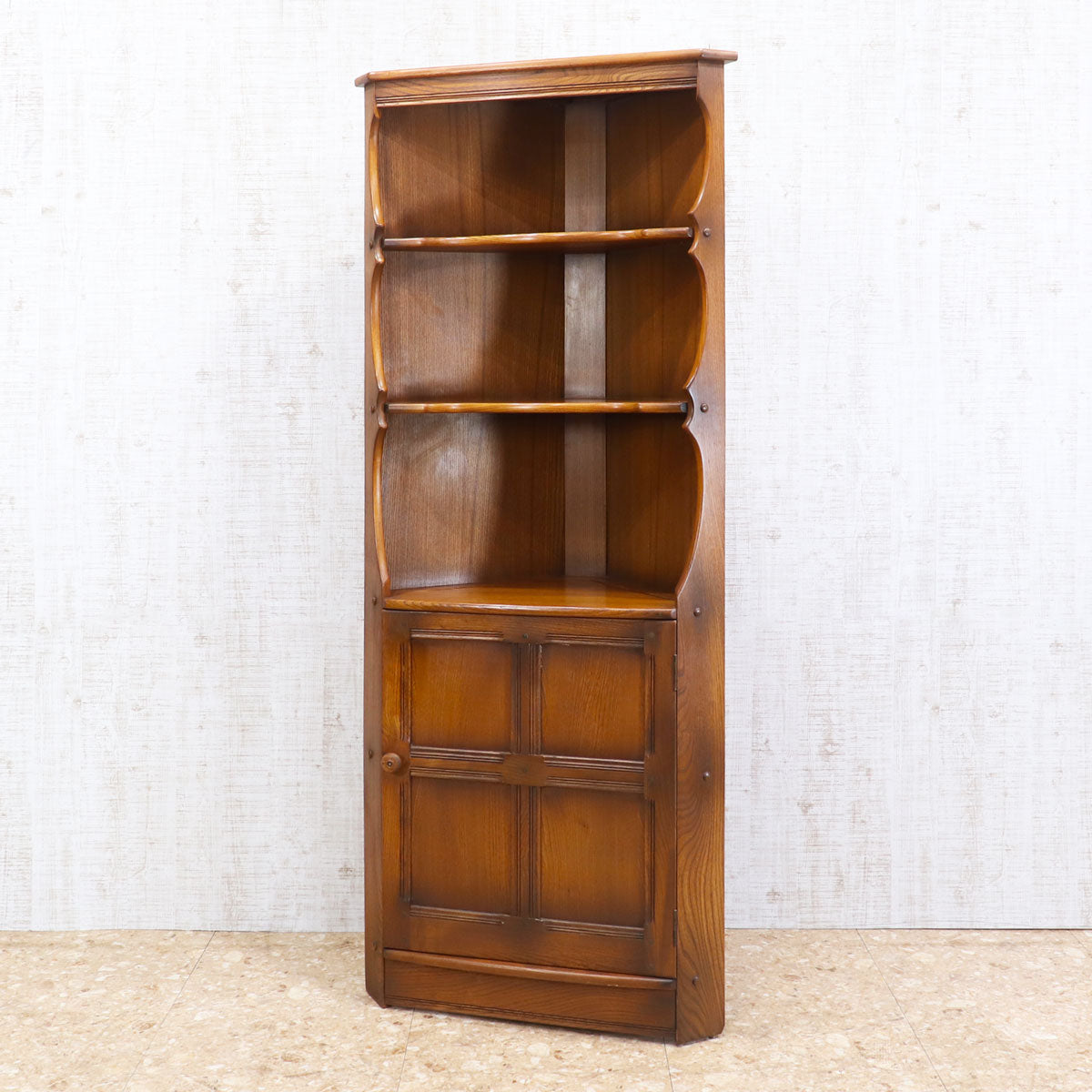 アーコール ERCOL ヴィンテージ コーナーシェルフ