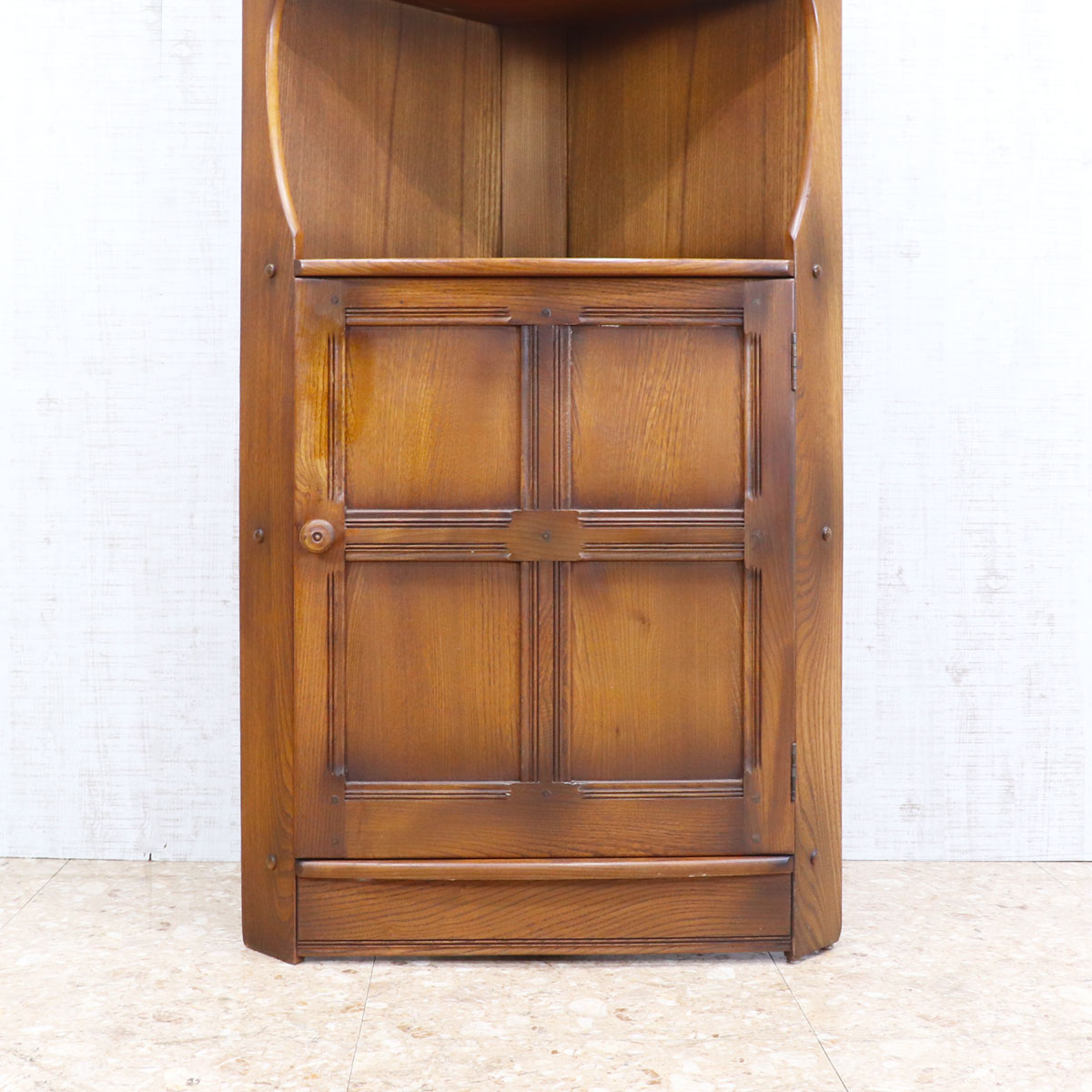 アーコール ERCOL ヴィンテージ コーナーシェルフ