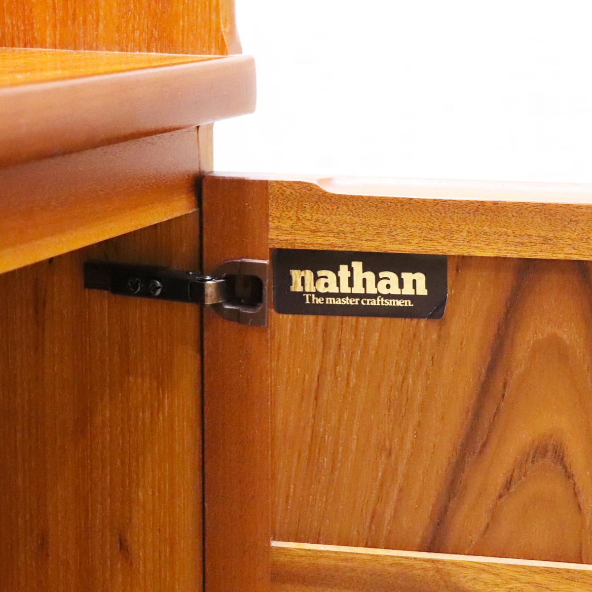ヴィンテージ家具 ネイサン NATHAN ユニットキャビネット ブックケース ミラーバック