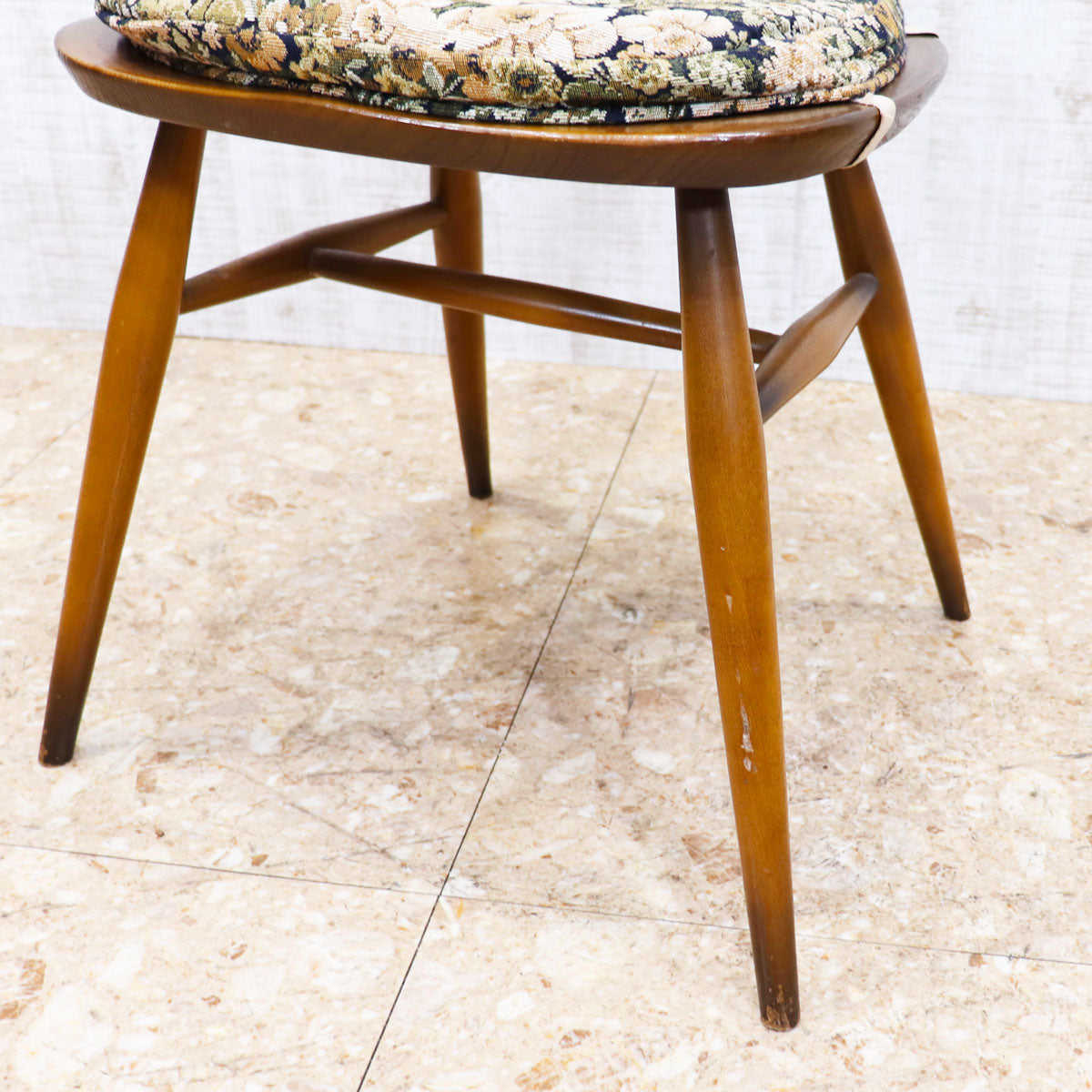 アーコール ERCOL オールドコロニアル シスルバックチェア クッション付き