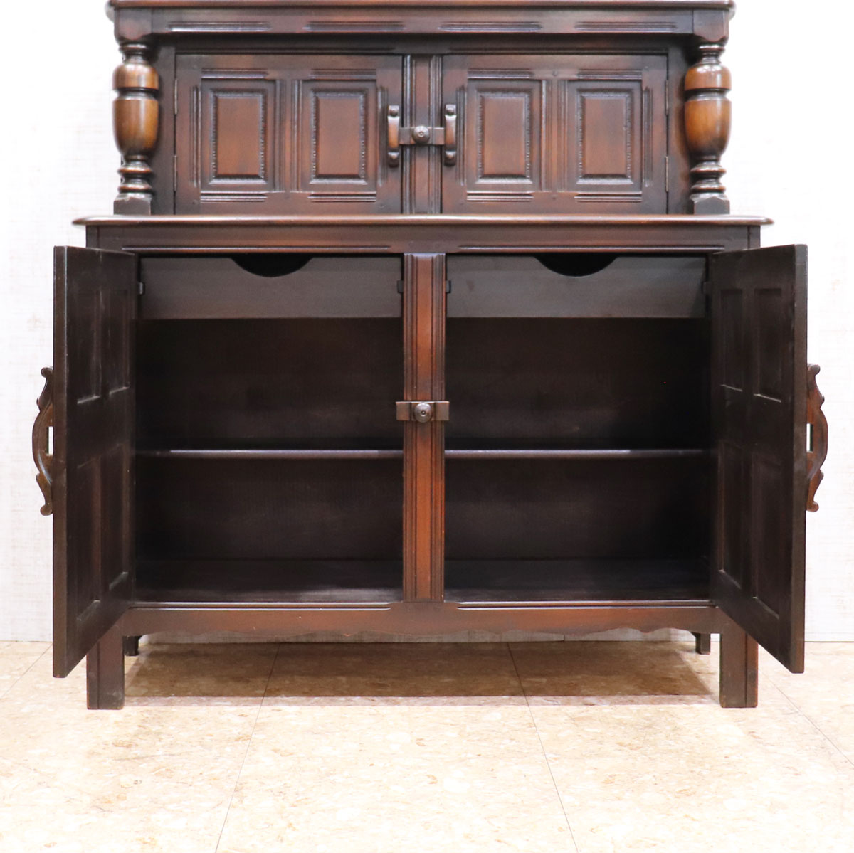 アーコール ERCOL オールドコロニアル コートキャビネット カップボード