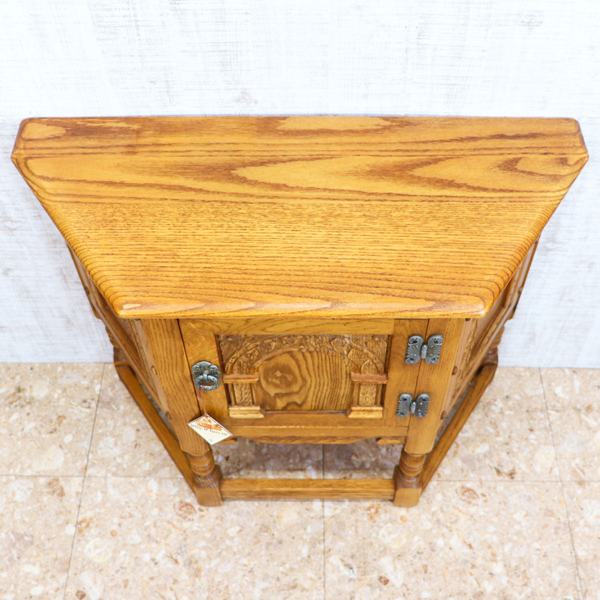 オールドチャーム Old Charm カンテッドテーブル スモールキャビネット