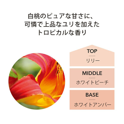 アシュレイ&バーウッド Ashleigh & Burwood フレグランスランプ用オイル ホワイトピーチ＆リリー 500ml