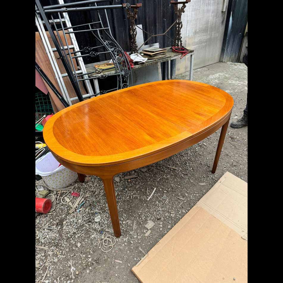 ネイサン NATHAN ダイニングテーブル オーバル エクステンション