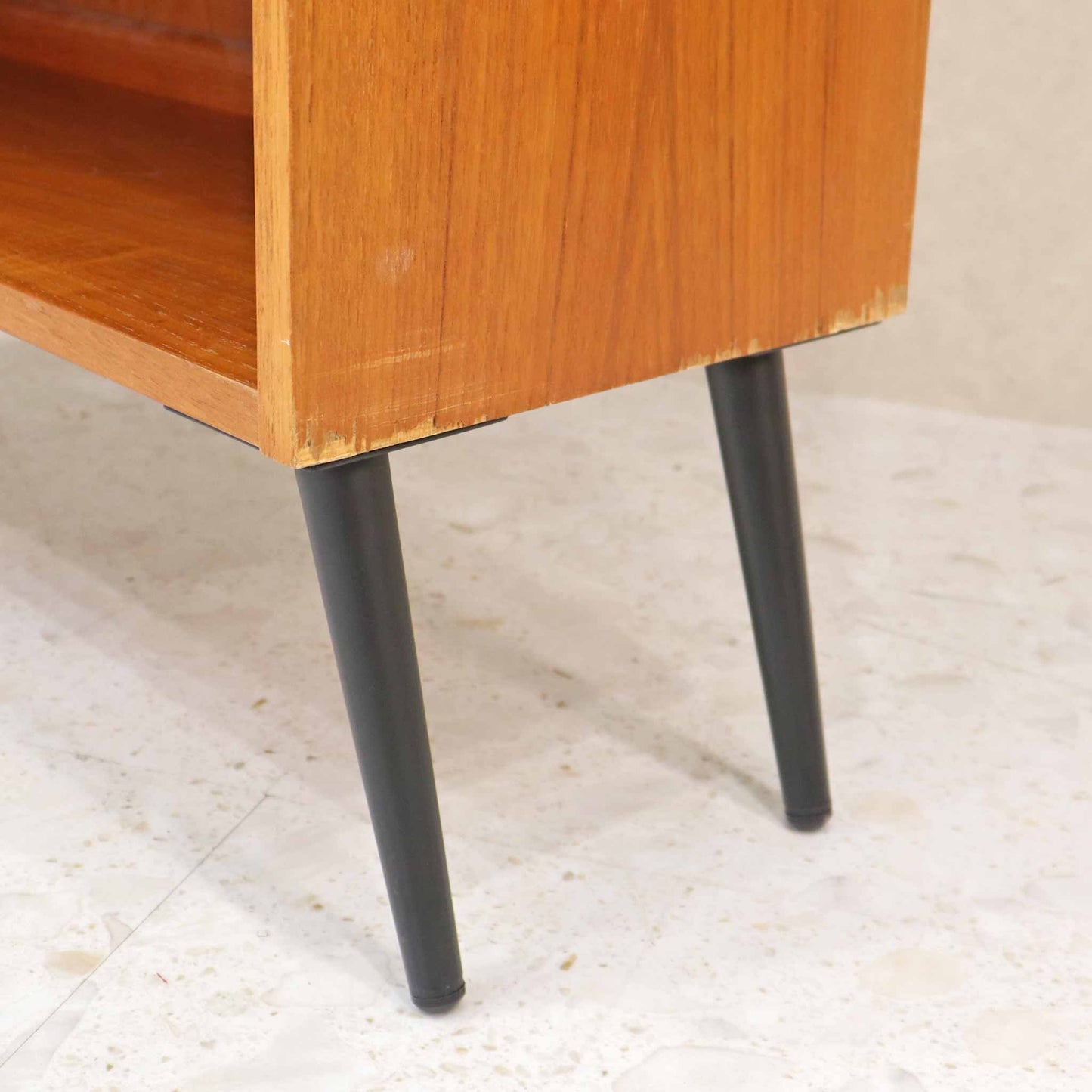 ジープラン ガラスキャビネット G-PLAN フレスコ Fresco ショーケース テーパードレッグカスタム ヴィンテージ家具