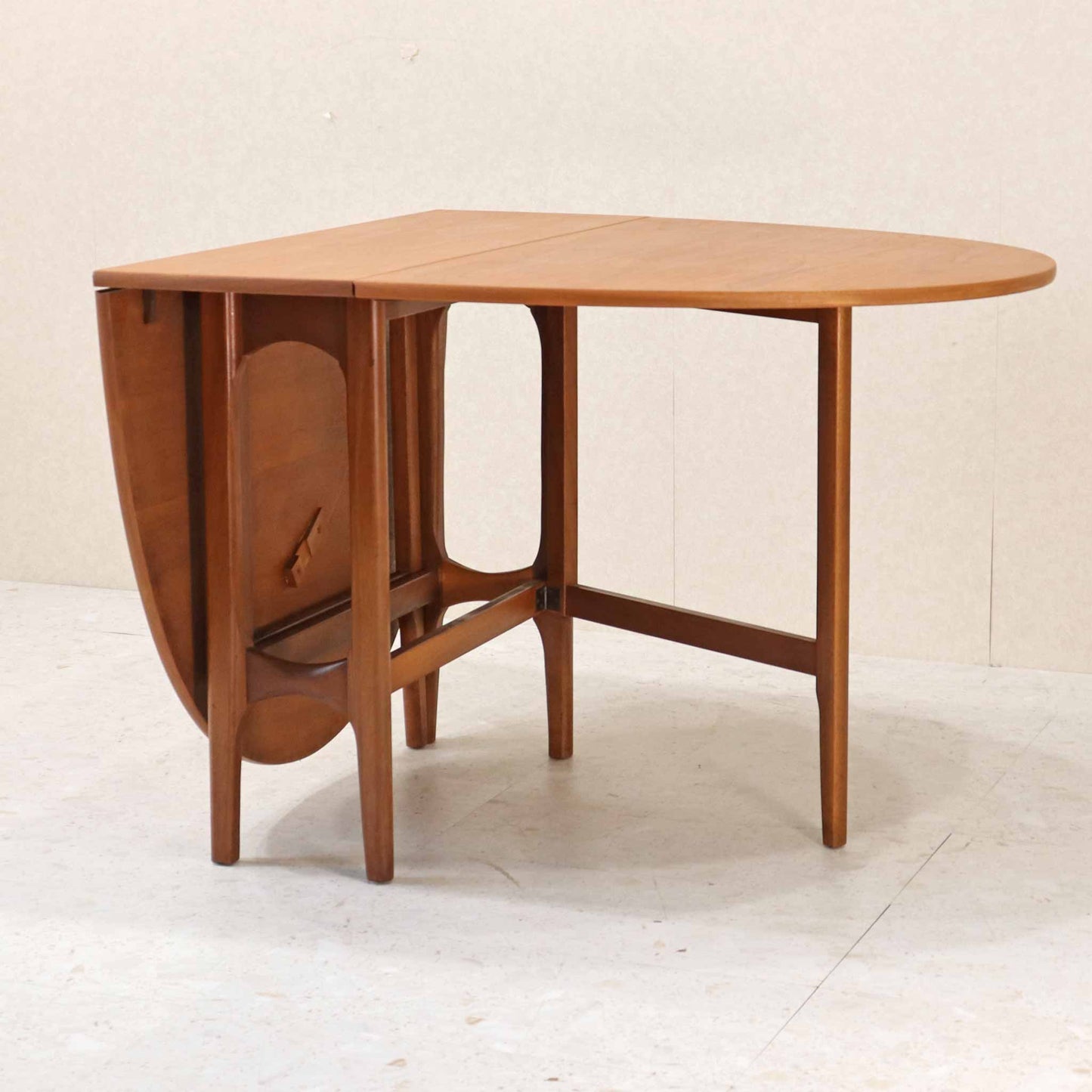 ヴィンテージ家具 ネイサン NATHAN ゲートレッグテーブル ドロップリーフ バタフライテーブル