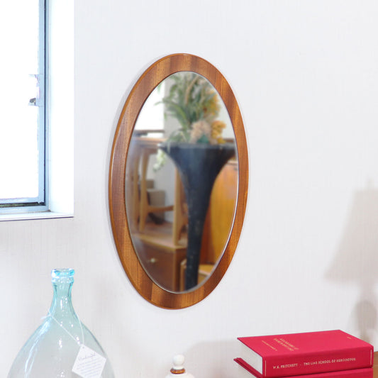 イギリス ヴィンテージ ラウンド ウォールミラー