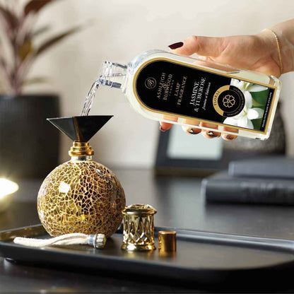 アシュレイ&バーウッド Ashleigh & Burwood フレグランスランプ用オイル ジャスミン＆チュベローズ 500ml