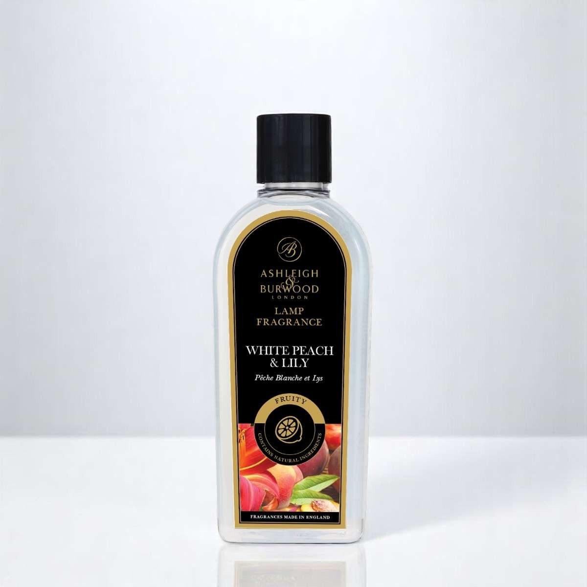 アシュレイ&バーウッド Ashleigh & Burwood フレグランスランプ用オイル ホワイトピーチ＆リリー 500ml