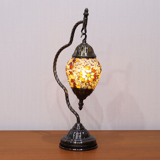 テーブルランプ ハンギングモザイクライト LED照明 イエロー