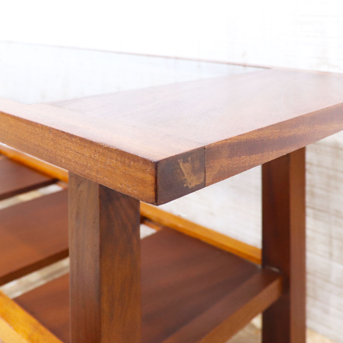 イギリス ヴィンテージ ガラストップ コーヒーテーブル – studio MID