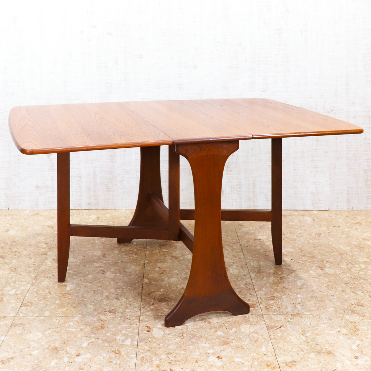 ヴィンテージ家具 ジープラン G-PLAN フレスコ Fresco ゲートレッグ ドロップリーフ テーブル