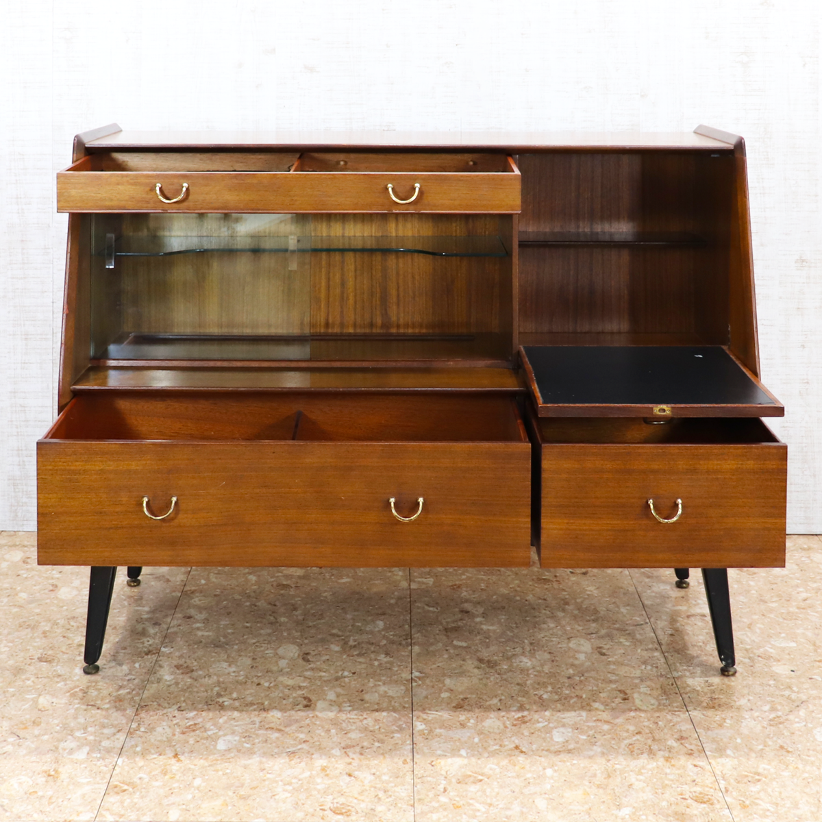 ヴィンテージ家具 ジープラン G-PLAN トーラ&ブラック Tola&Black ミドルボード librenza