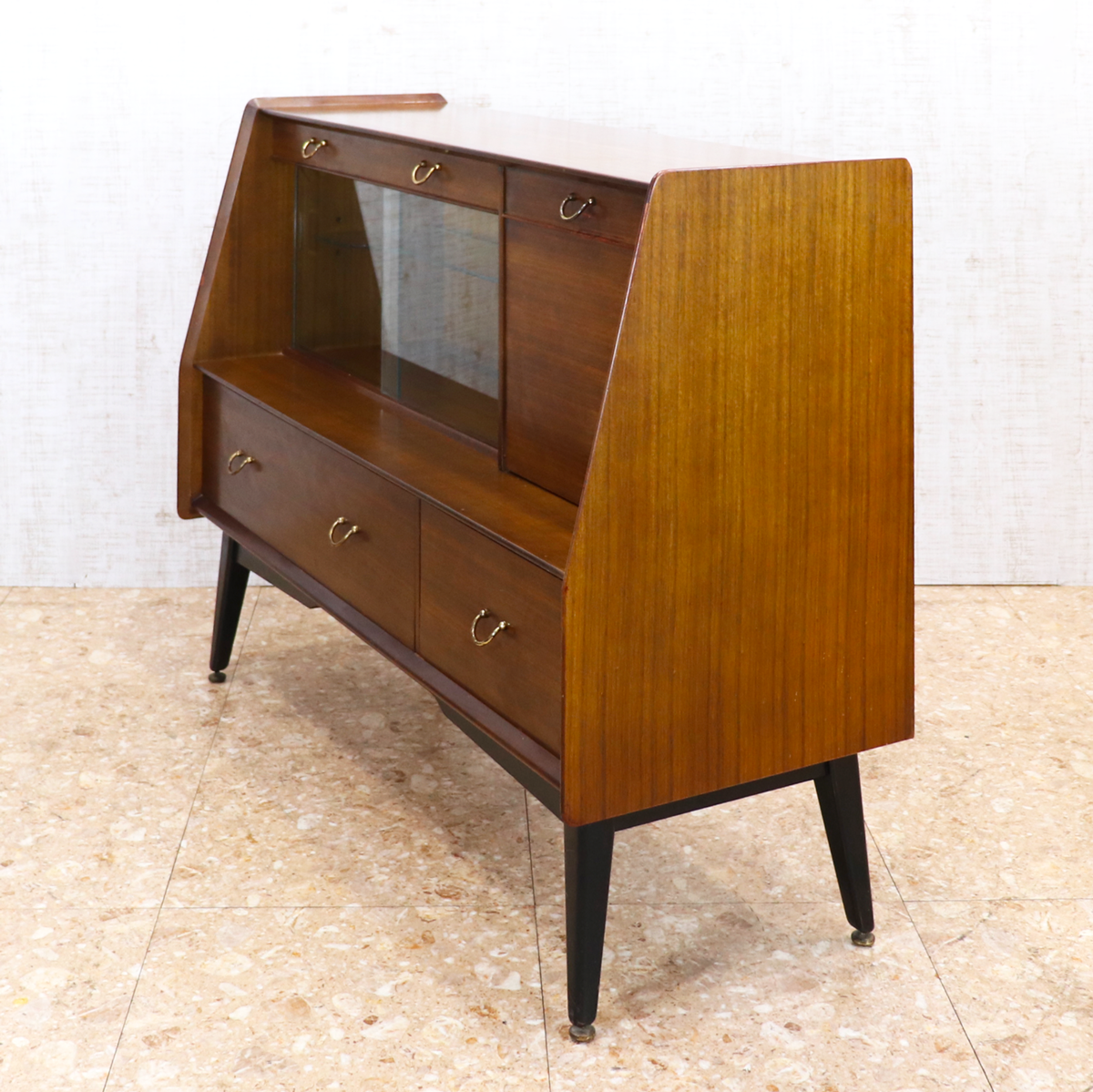 ヴィンテージ家具 ジープラン G-PLAN トーラ&ブラック Tola&Black ミドルボード librenza