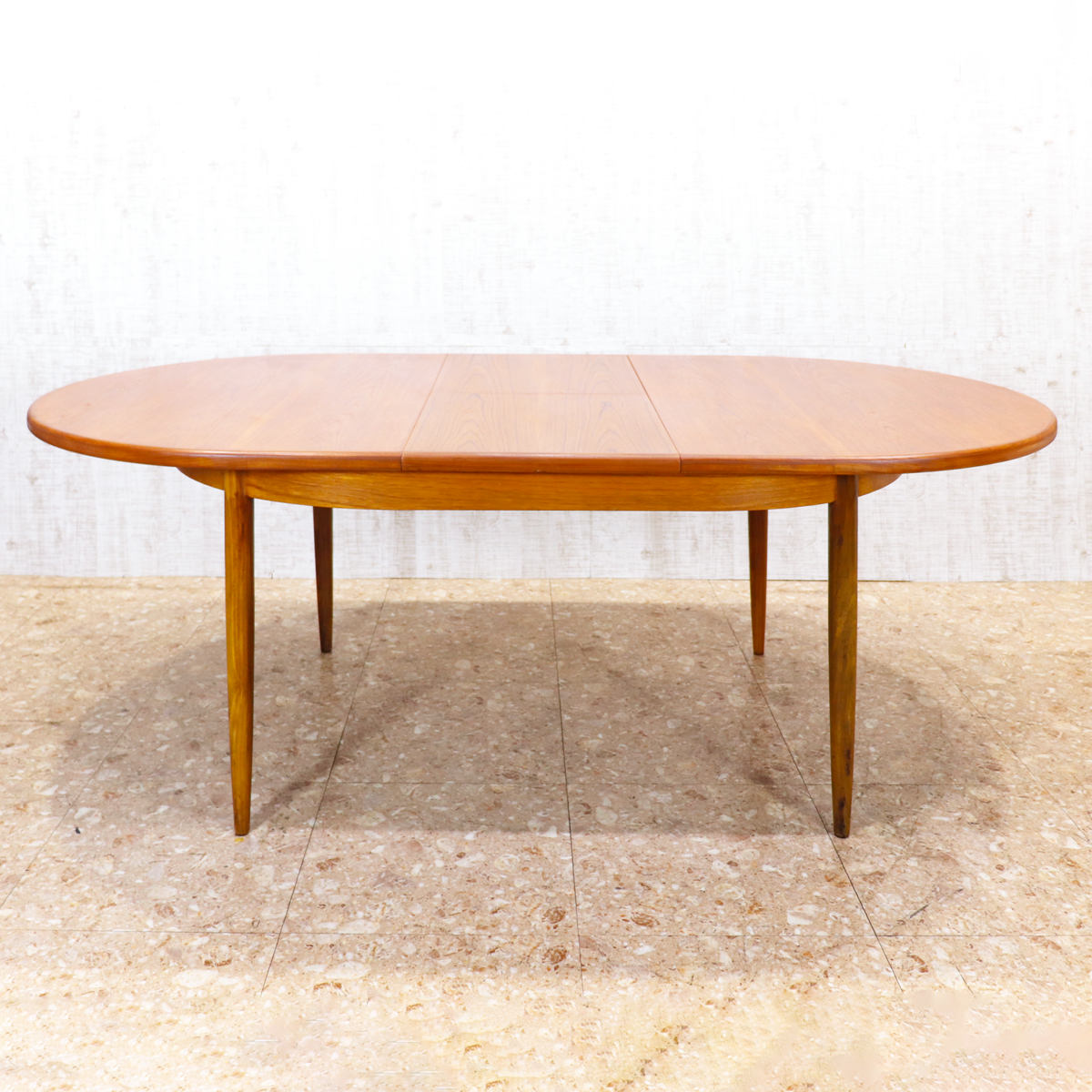 ヴィンテージ家具 ジープラン G-PLAN フレスコ Fresco オーバル ダイニングテーブル エクステンション