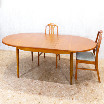 ヴィンテージ家具 ジープラン G-PLAN フレスコ Fresco オーバル ダイニングテーブル エクステンション