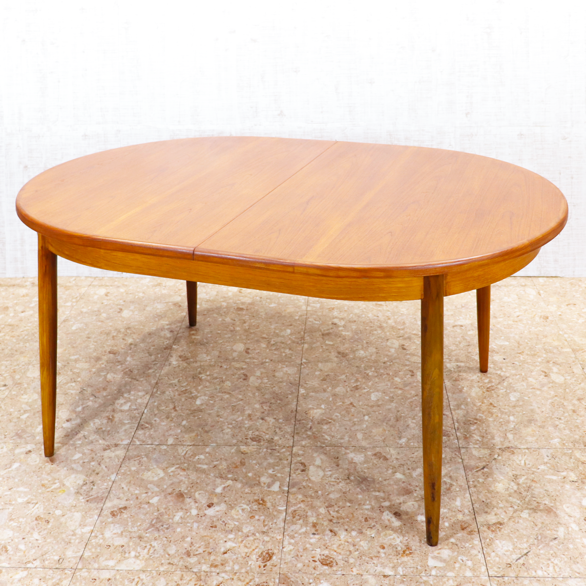 ヴィンテージ家具 ジープラン G-PLAN フレスコ Fresco オーバル ダイニングテーブル エクステンション