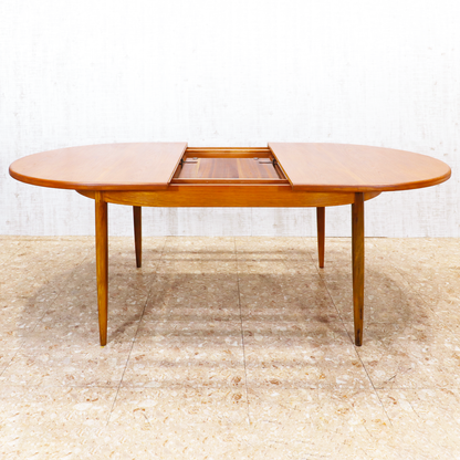 ヴィンテージ家具 ジープラン G-PLAN フレスコ Fresco オーバル ダイニングテーブル エクステンション