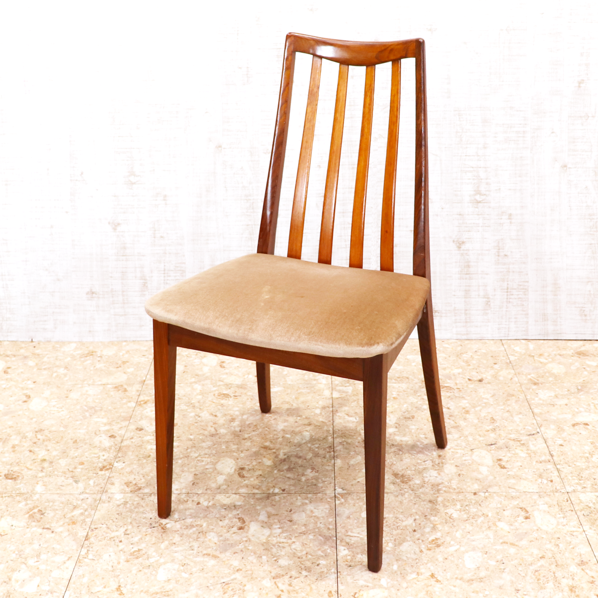 ヴィンテージ家具 ジープラン G-PLAN フレスコ Fresco ダイニングチェア スラットバック