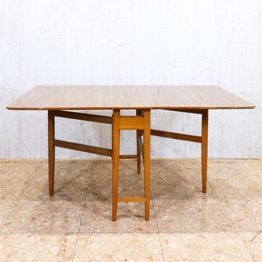 イギリス ヴィンテージ メラミン ゲートレッグテーブル