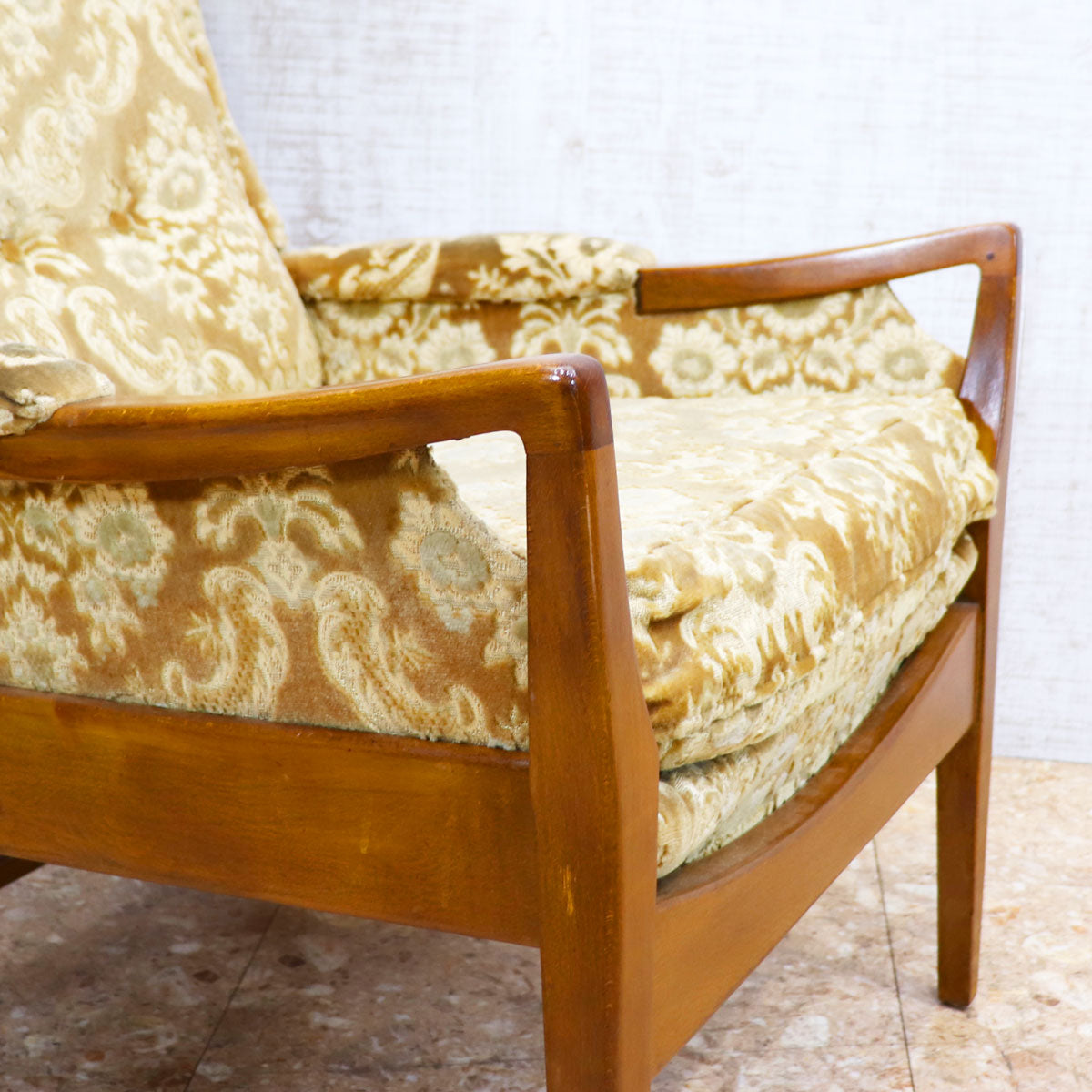 Cintique 英国　ヴィンテージ　アームチェア シンティーク CINTIQUE ヴィンテージ アームチェア – studio MID