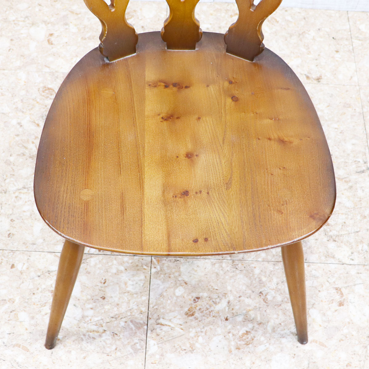 アーコール ERCOL オールドコロニアル シスルバックチェア タグ・クッション付き