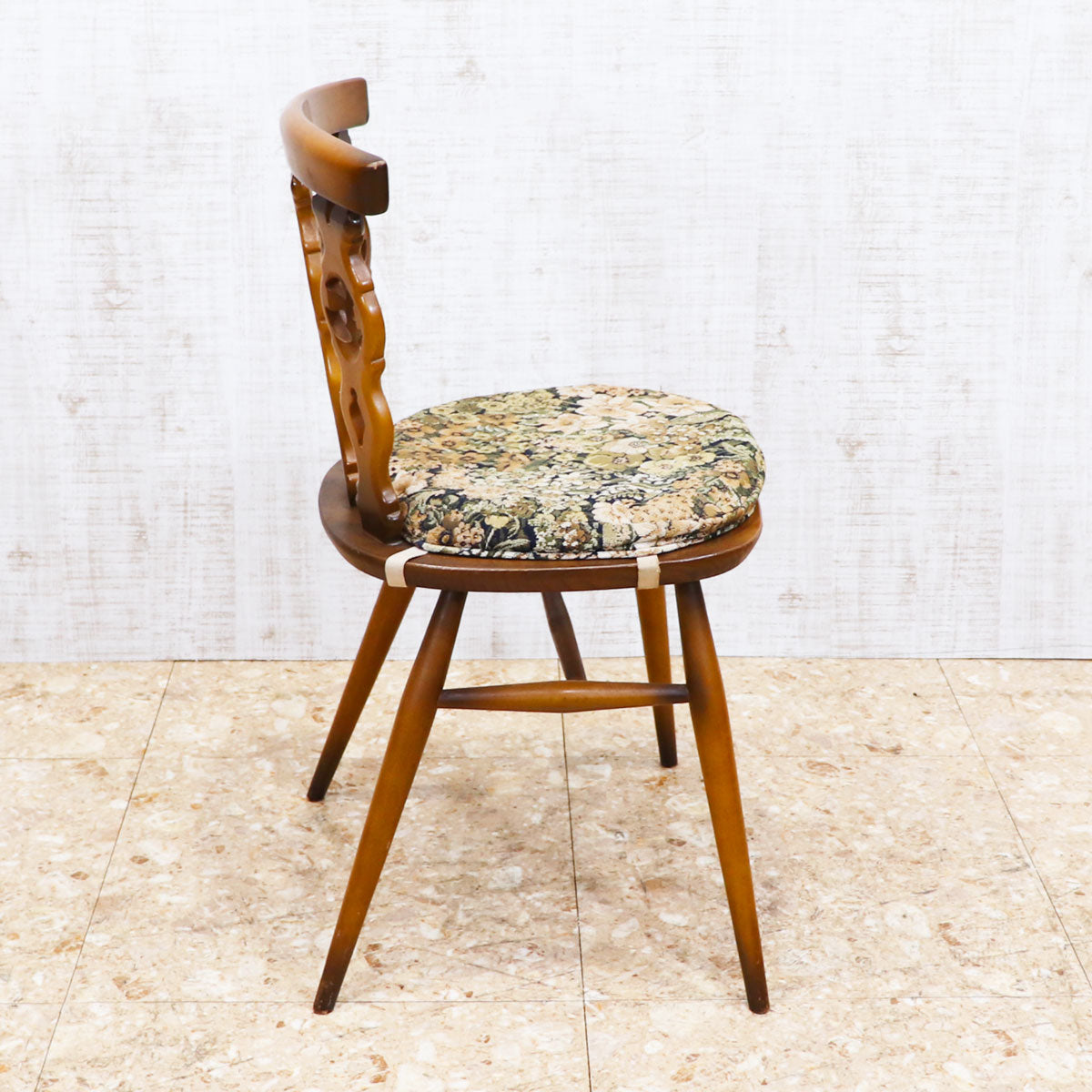 アーコール ERCOL オールドコロニアル シスルバックチェア タグ・クッション付き