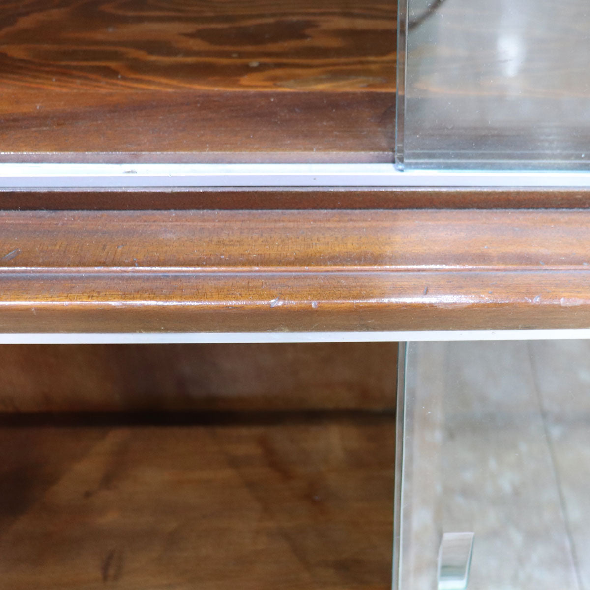 Minty of Oxford ガラス ブックケース 3段