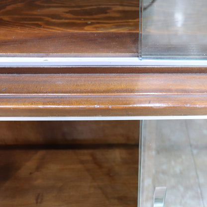 Minty of Oxford ガラス ブックケース 3段