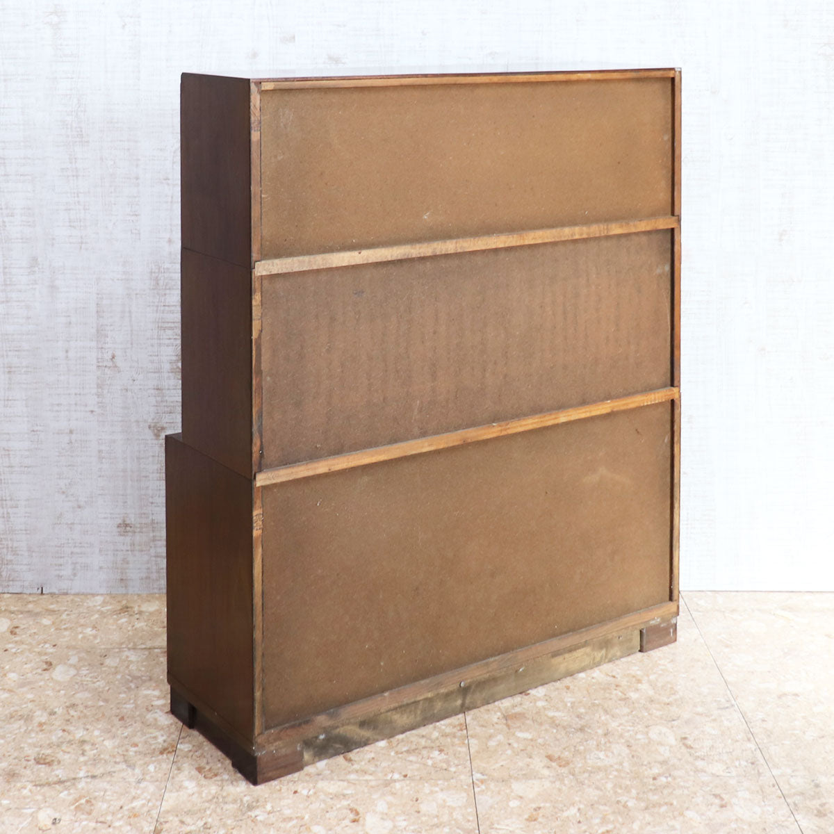 Minty of Oxford ガラス ブックケース 3段