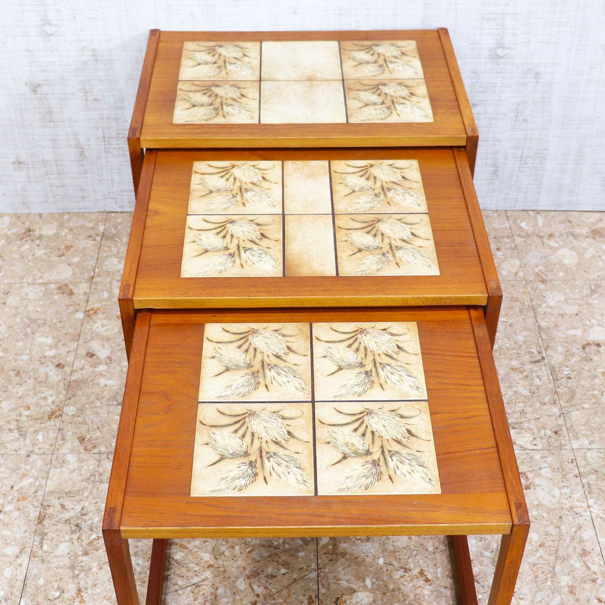 KUNIKO デンマーク ヴィンテージ キドニーネストテーブル KUNIKO