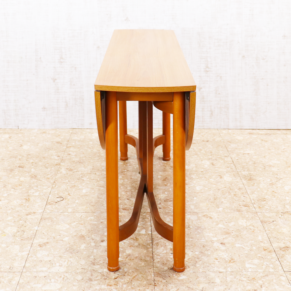 ヴィンテージ家具 シュライバー SCHREIBER ドロップリーフ ゲートレッグテーブル