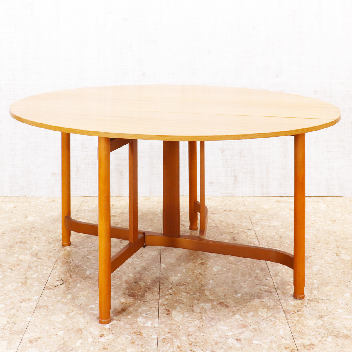 ヴィンテージ家具 シュライバー SCHREIBER ドロップリーフ ゲートレッグテーブル