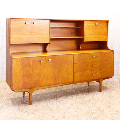 ヴィンテージ家具 サトクリフ オブ トッドモーデン Sutcliffe of Todmorden ハイボード ハイキャビネット