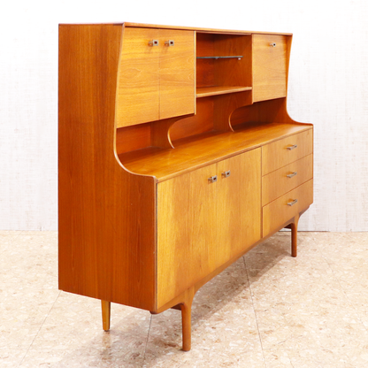 ヴィンテージ家具 サトクリフ オブ トッドモーデン Sutcliffe of Todmorden ハイボード ハイキャビネット